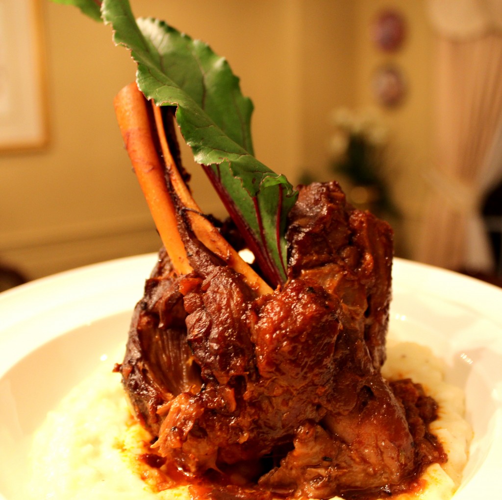 Braised Lamb Shanks with Celeriac Puree – FoodInspires.com